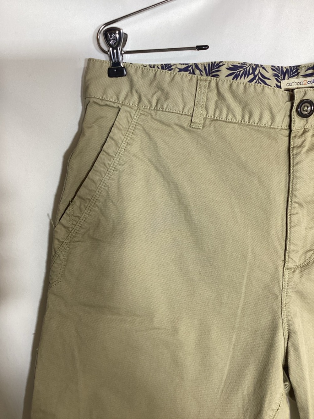 Mens Carbon2Cobalt Khaki Shorts with Lots of Back Pockets Size 36 - Picture 4 of 7